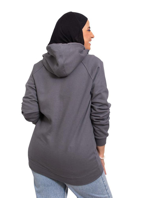 Blue - Grey Hoodie Vent - Khotwh